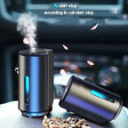 Electric Car Air Freshener Vent Clip Diffuser with 3 Liquid Fragrance Refills