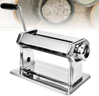 Manual Polymer Clay Rolling Machine Adjustable Thickness Metal Craft Press with Hand Crank