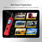 Heavy Duty Automotive Circuit Diagnostic Tester with TFT Display Voltage Resistance and Continuity Testing