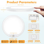 Portable Rechargeable LED Ceiling Light with Motion Sensor and Remote 5000mAh Battery for Hallway Closet