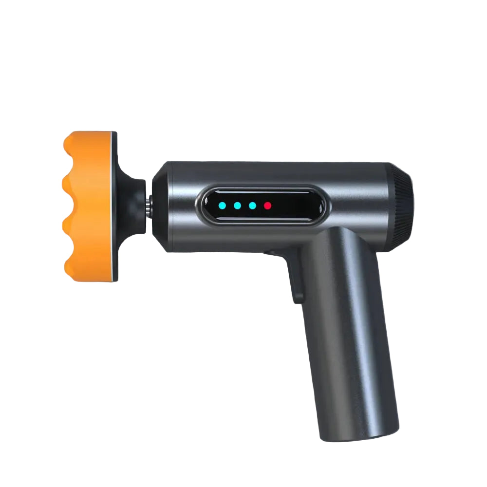 Cordless Car Polisher 80W Rechargeable Buffer Machine with 3 Polishing Pads for Paint Glass Care