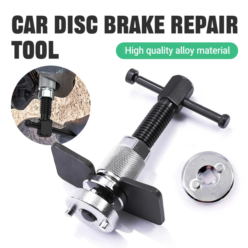 Universal Brake Caliper Piston Repair Tool Set 3 Piece Disc Brake Pad Service Kit for Car and Truck Maintenance