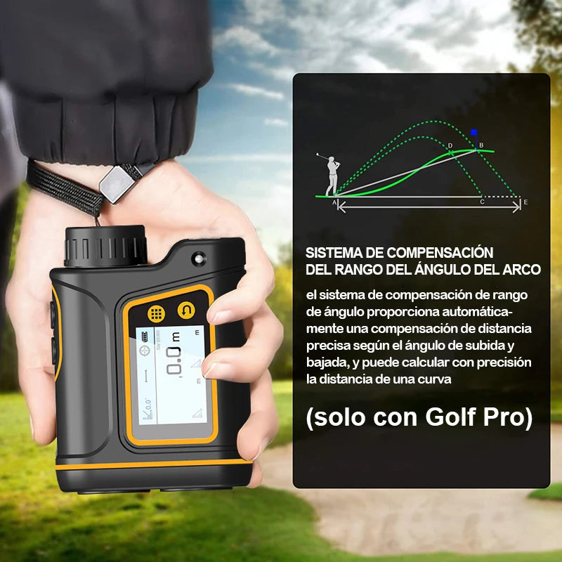 Portable Laser Distance Measuring Rangefinder Binoculars Rechargeable Long Range Distance Meter