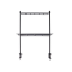 Detachable Aluminum Camping Table Organizer Rack with Shelf and Hanging Bar