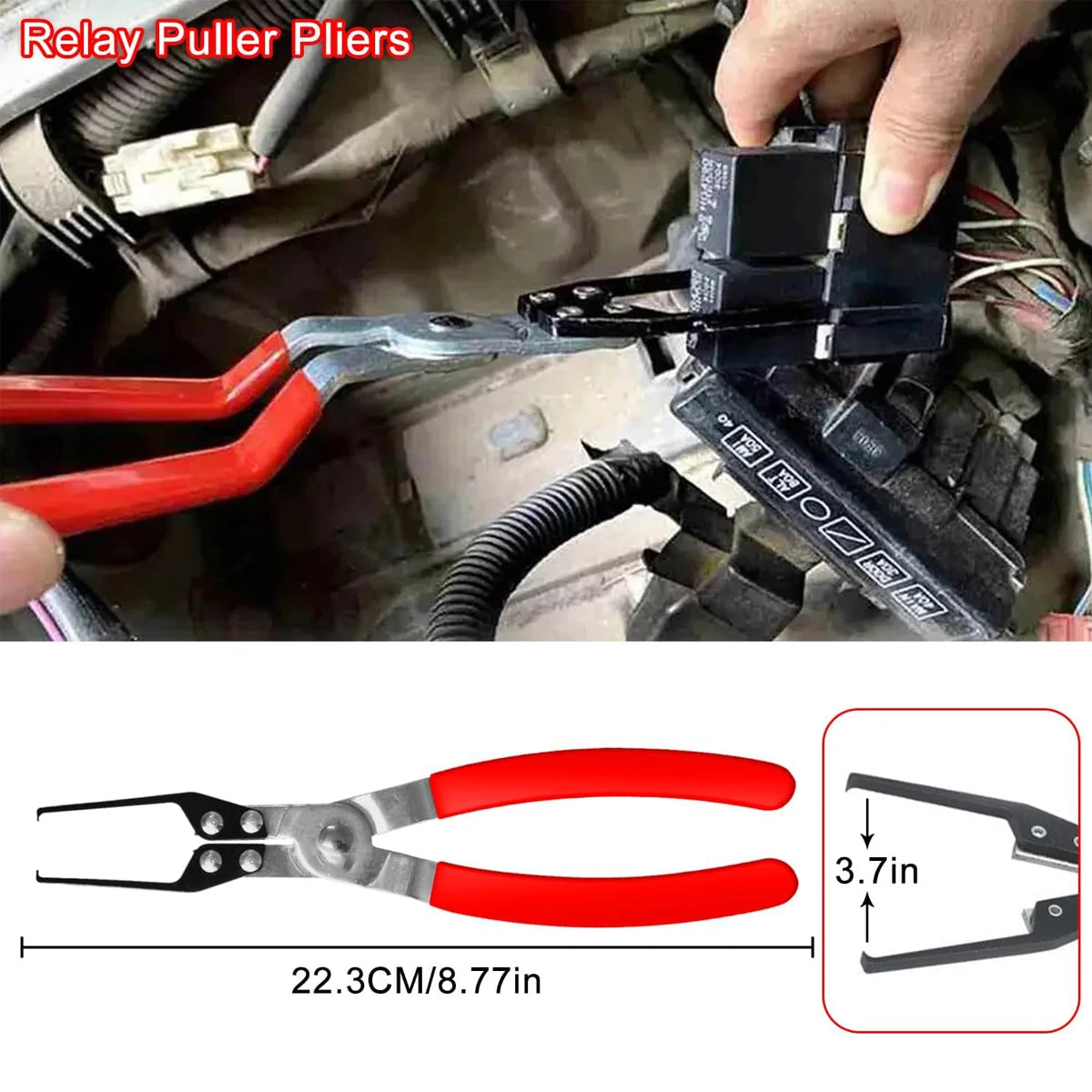 Portable Long Reach Hose Clamp Pliers Carbon Steel Tool for Automotive Fuel Oil Water Hoses