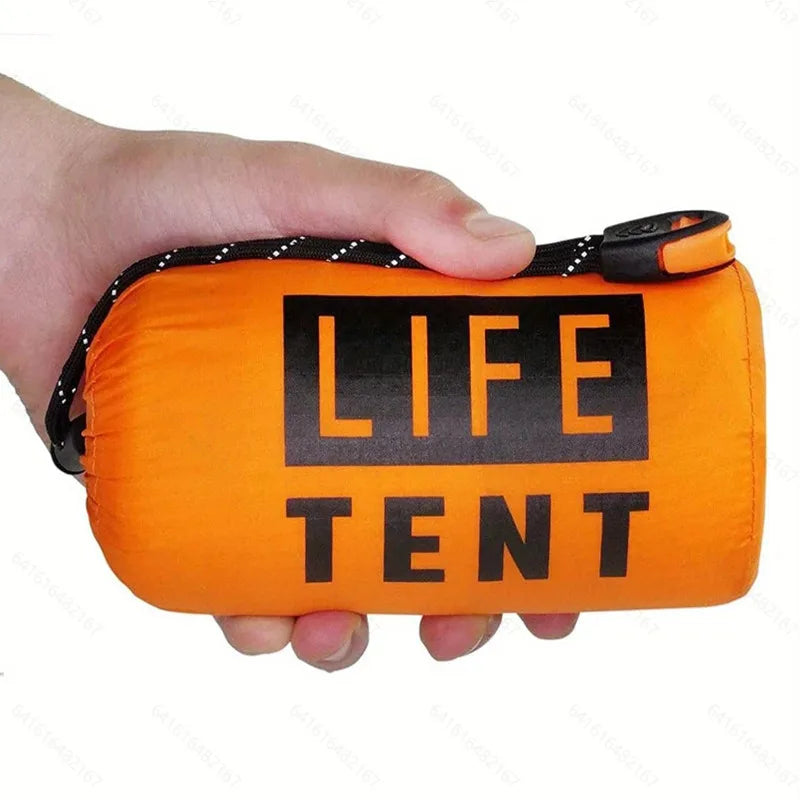 Lightweight 2 Person Emergency Survival Tent Waterproof Outdoor Camping Shelter