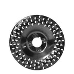 Wood Grinder Wheel Disc 12.5cm Steel Carving Shaping Disc for Angle Grinders Woodworking
