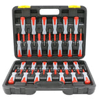 Terminal Pin Extractor Tool Kit 26 Piece Electrical Connector Removal Set with Storage Box