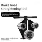 Brake Pipe Bender Tool Heavy Duty Manual Metal Tubing Straightening and Bending Tool