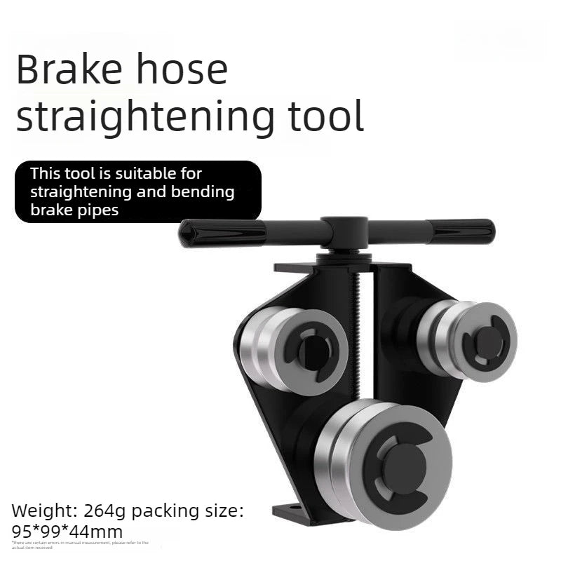 Brake Pipe Bender Tool Heavy Duty Manual Metal Tubing Straightening and Bending Tool