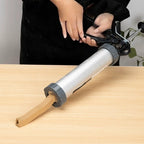 Manual Clay Extruder Gun Large Pottery Sculpting Tool with 11 Interchangeable Forming Discs