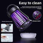 Portable USB Mosquito Repellent Lamp with Rechargeable Battery, 4 Brightness Levels and SOS Light