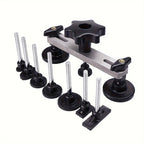 Paintless Dent Repair Bridge Puller Kit with 7 Tabs Car Body Dent Removal Tool Set