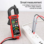 Heavy Duty Digital Clamp Meter Multimeter with True RMS AC DC Measurement NCV Temperature Tester