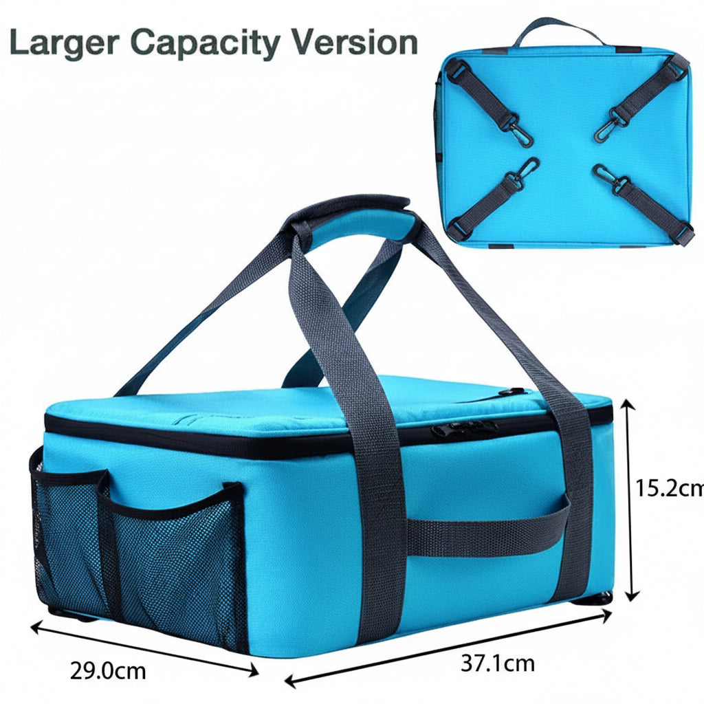 Waterproof Paddle Board Cooler Bag with Carry Handles and Attachment Straps for Kayaking