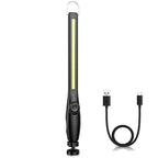 Portable USB Rechargeable COB LED Work Light Magnetic Utility Lamp for Camping and Repairs