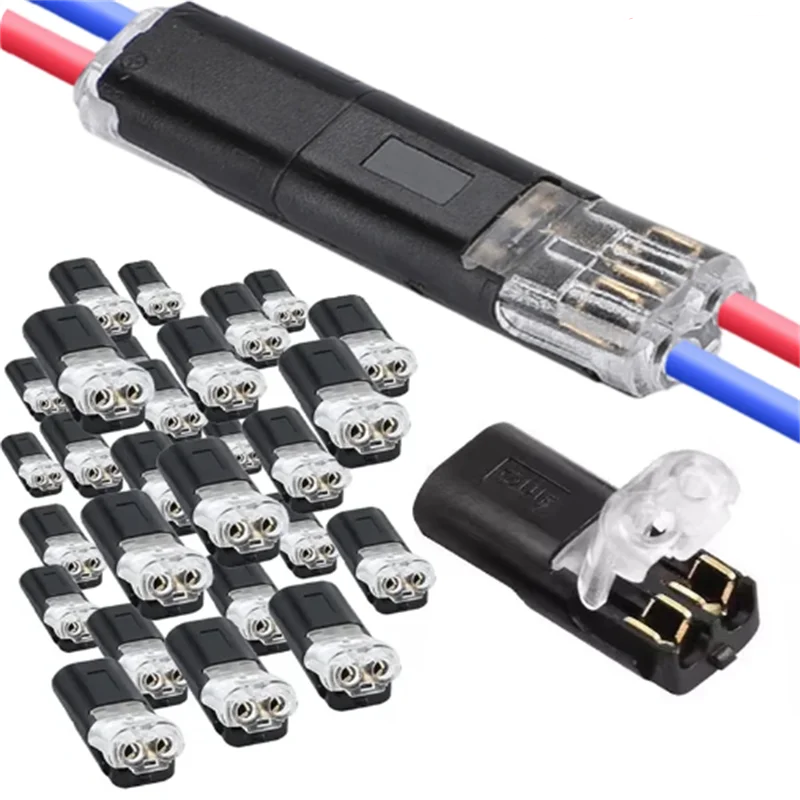 2 Pin Waterproof Wire Connector Plug for Automotive Electrical Cable Connections 1–50 Pack