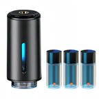 Electric Car Air Freshener Vent Clip Diffuser with 3 Liquid Fragrance Refills