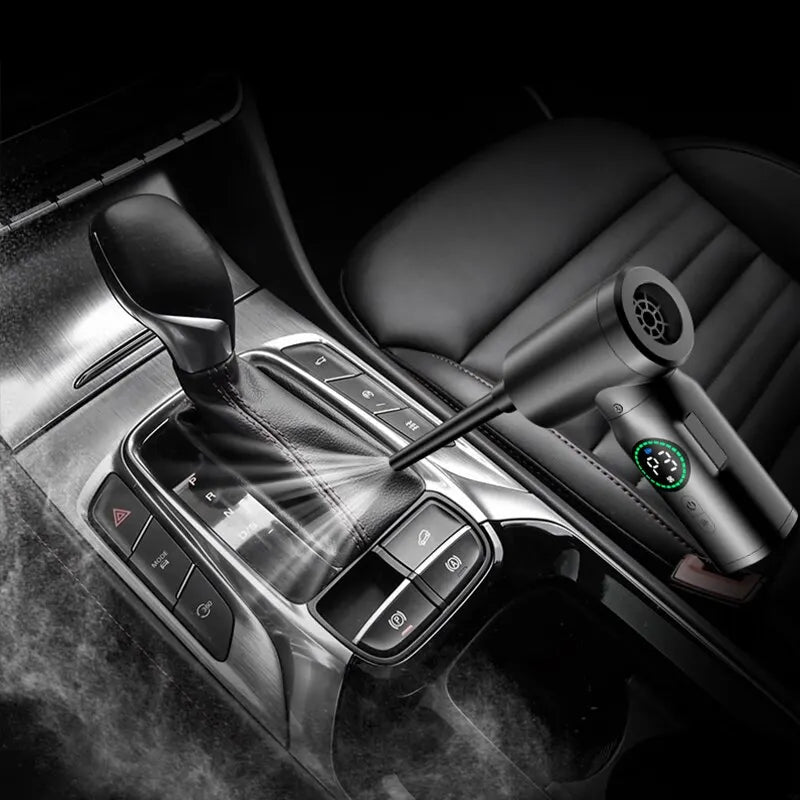 Cordless 2-in-1 Air Duster and Inflator with 7500mAh Rechargeable Battery for Keyboard, Computer and Car Cleaning