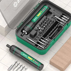Cordless Electric Screwdriver 40 Piece Rechargeable 4V Power Driver Kit with 2000mAh Battery