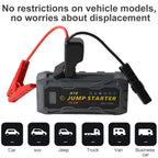Portable 1200A Jump Starter 12V with Carry Case Rechargeable Battery Booster Power Bank