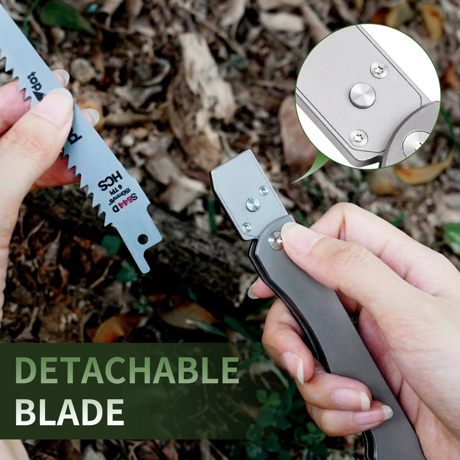 Portable Pocket Folding Saw Multifunctional Outdoor Camping Logging and Pruning Tool