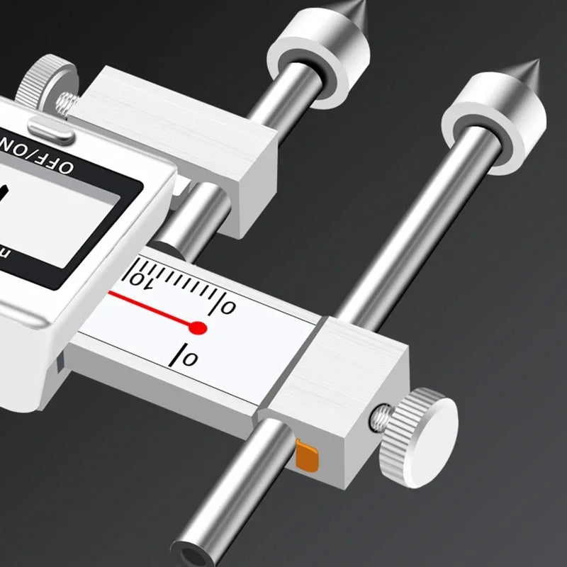 Digital Centre Distance Caliper with Cone Probe for Hole Measurement 20–200mm Stainless Steel Tool