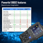 Portable OBD2 Scanner Code Reader with Battery Voltage Test Car Diagnostic Tool