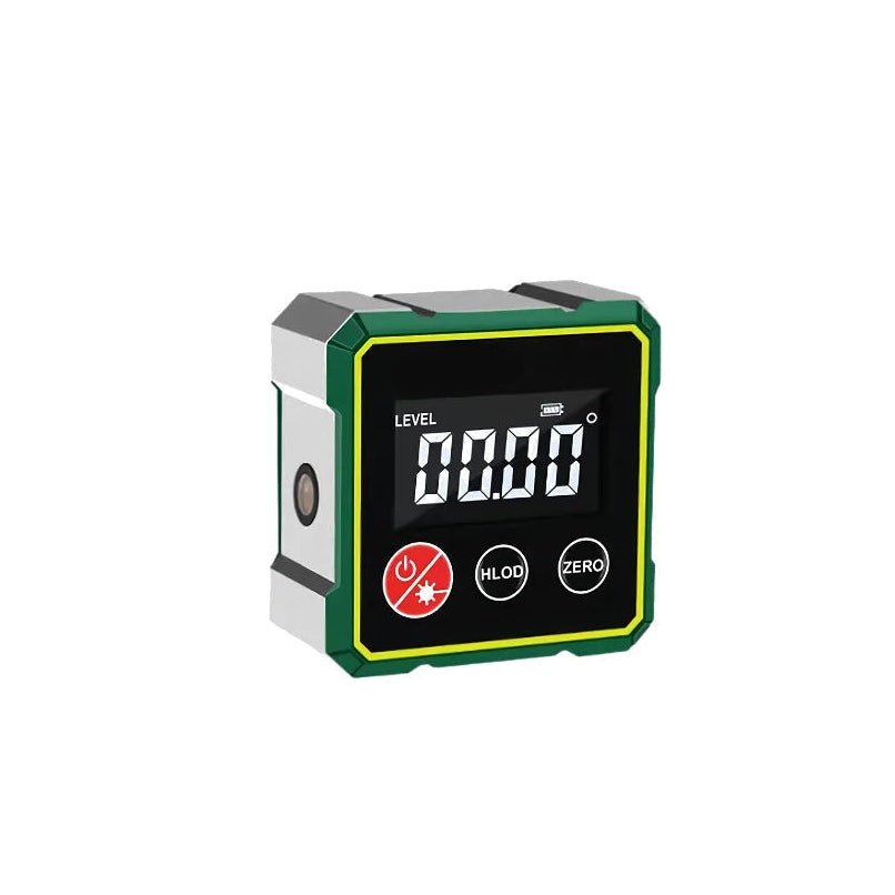 Digital Magnetic Angle Gauge with LCD Display 360° Inclinometer for Woodworking and Metalworking