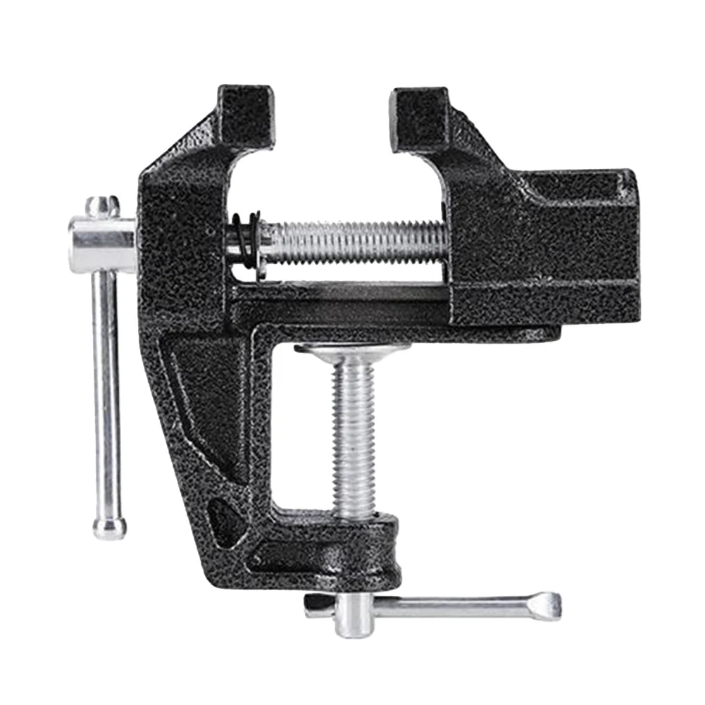 Golf Club Grip Bench Vise Cast Steel Quick Adjustment Table Clamp for Regripping and Maintenance