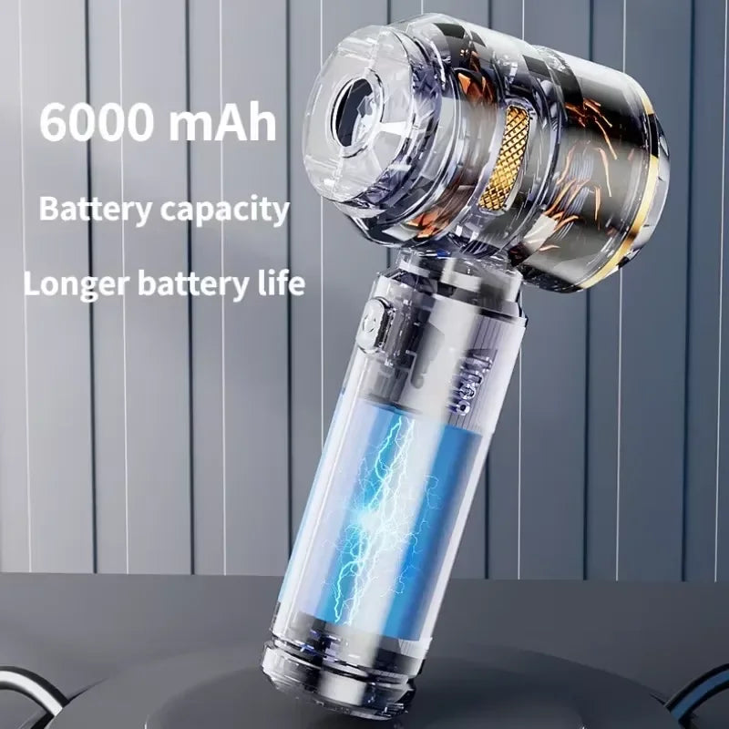 Mini Car Vacuum Cleaner Strong Suction Cordless Powerful Wireless Car Cleaner Handheld Portable Vacuum Cleaner for Car