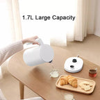 1.7L Digital Electric Kettle 1800W with Adjustable Temperature and Keep Warm Function