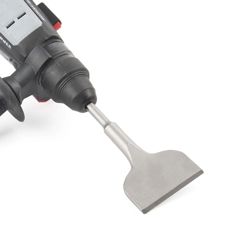 5 Piece SDS Plus Tile Shovel Drill Bit Set for Concrete Wall Masonry Slotting Electric Hammer Spade Bits
