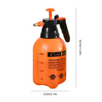 3L Portable Hand Pump Garden Sprayer with Adjustable Spray Nozzle for Plant Watering and Garden Use