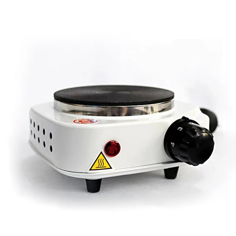 Portable Electric Hot Plate 500W Mini Countertop Cooking Stove with Adjustable Heat Control
