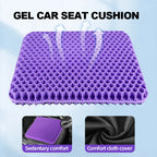 Breathable Gel Seat Cushion Honeycomb Design for Office Chair Car Seat Wheelchair Summer Cooling Pad