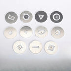 Manual Clay Extruder Gun Large Pottery Sculpting Tool with 11 Interchangeable Forming Discs