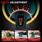Cordless Car Polisher Kit 18V 8 Speed with Dual Batteries 15cm Pad Storage Box and Accessories