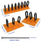 Paintless Dent Repair Kit with Dent Lifter and 17 Pull Tabs for Vehicle Body Panel Repair