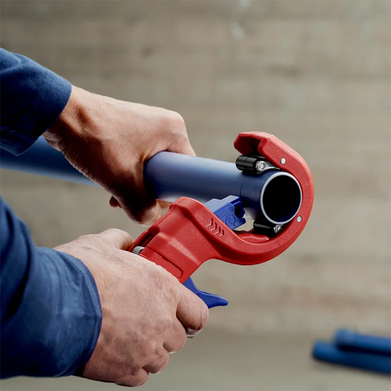 Professional Pipe Cutter for Plastic Tubes 50mm with Easy Positioning