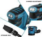 Cordless Brushless Random Orbital Sander 125mm 18V Variable Speed for 18V Lithium Battery Skin Only