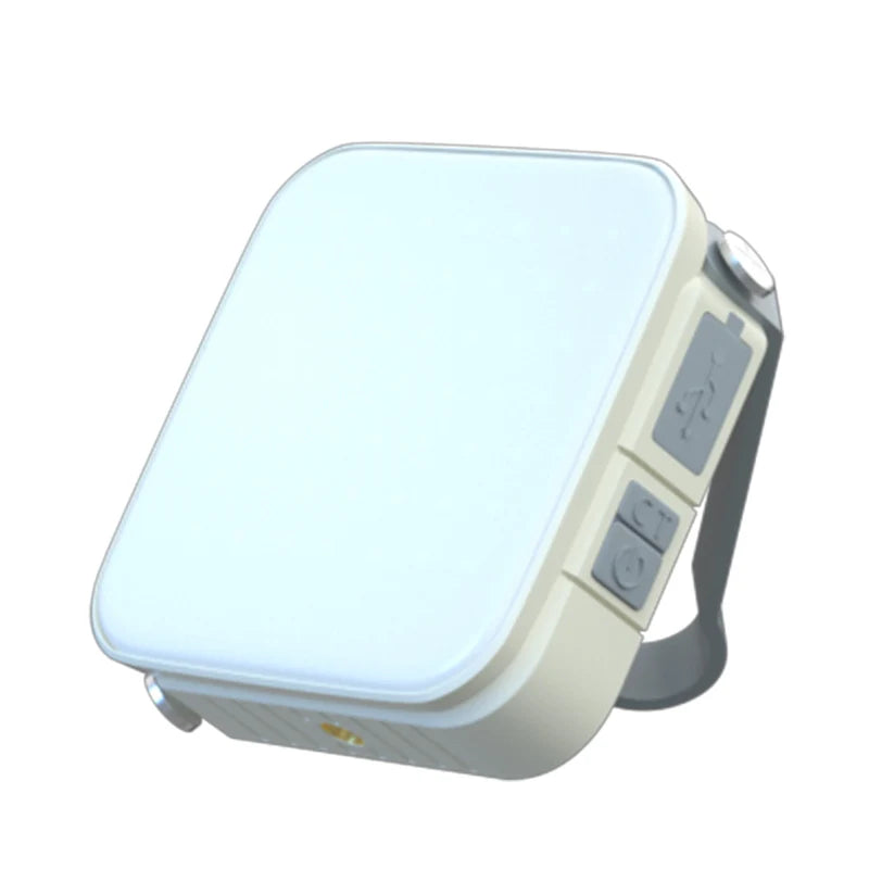Portable Rechargeable LED Camping Lantern with Hanging Hook and USB Type C Charging for Outdoor and Work Use