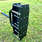 Stainless Steel Spring Tiller Manual Garden Cultivator for Soil Loosening, Weed Removal and Aeration