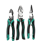 Heavy Duty Alloy Electrician Pliers – Multifunction Wire Cutter & Needle Nose Diagonal Cutting Tool Set