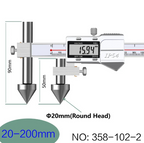 Digital Centre Distance Caliper with Cone Probe for Hole Measurement 20–200mm Stainless Steel Tool