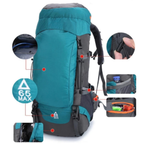 65L Large Capacity Climbing Backpack for Hiking, Trekking and Outdoor Camping – Waterproof Design