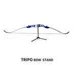 Foldable Archery Bow Stand with Spring-Loaded Holder Glass Fiber and Nylon Tripod