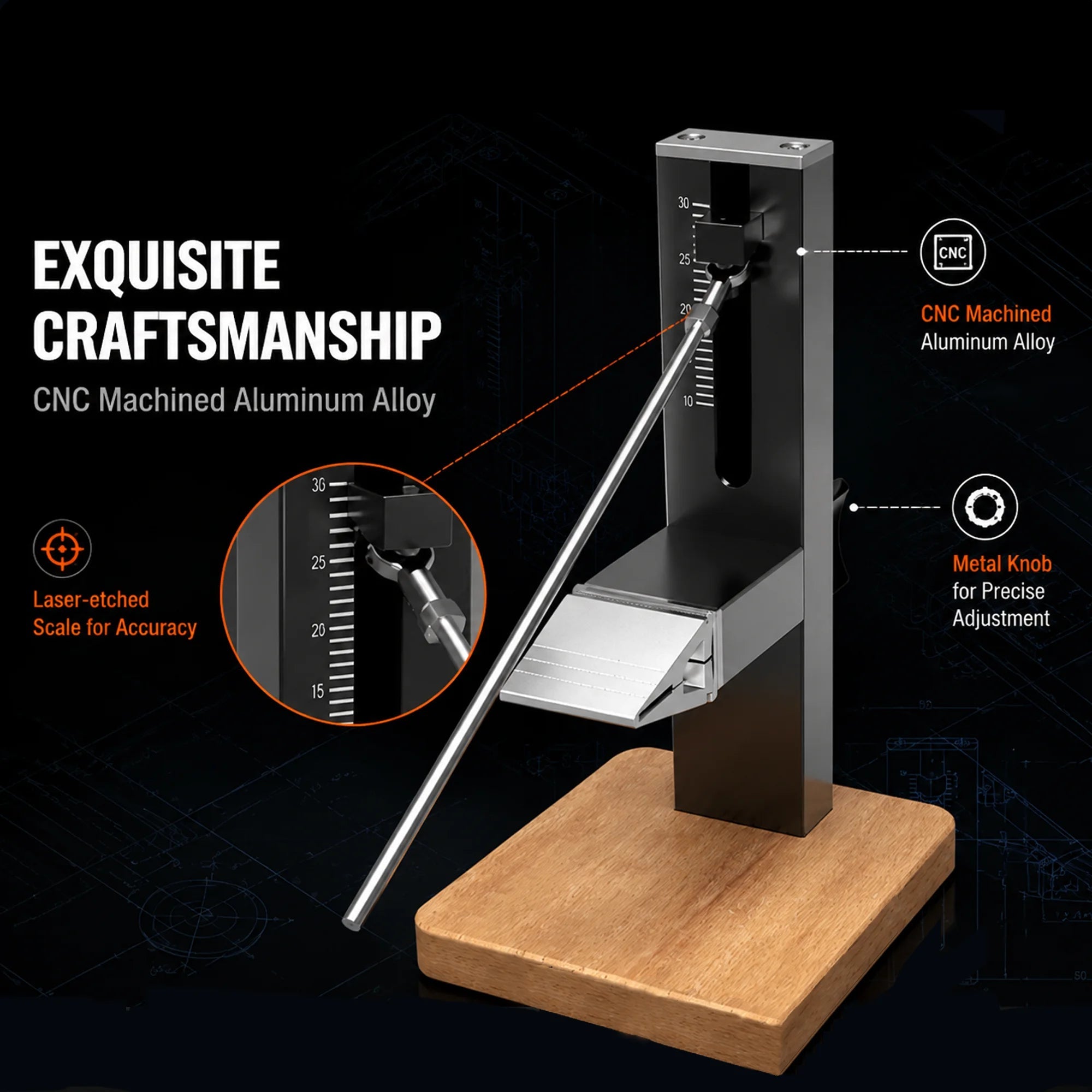 Adjustable Precision Knife Sharpener System with Diamond Sharpening Stones Metal Sharpening Kit