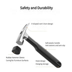 Portable 7-Piece Household Tool Kit with Rechargeable Electric Screwdriver and Storage Case