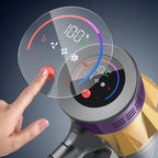 Cordless Vacuum Cleaner 550W 45kPa Rechargeable Stick and Handheld Vacuum with LED Floor Brush